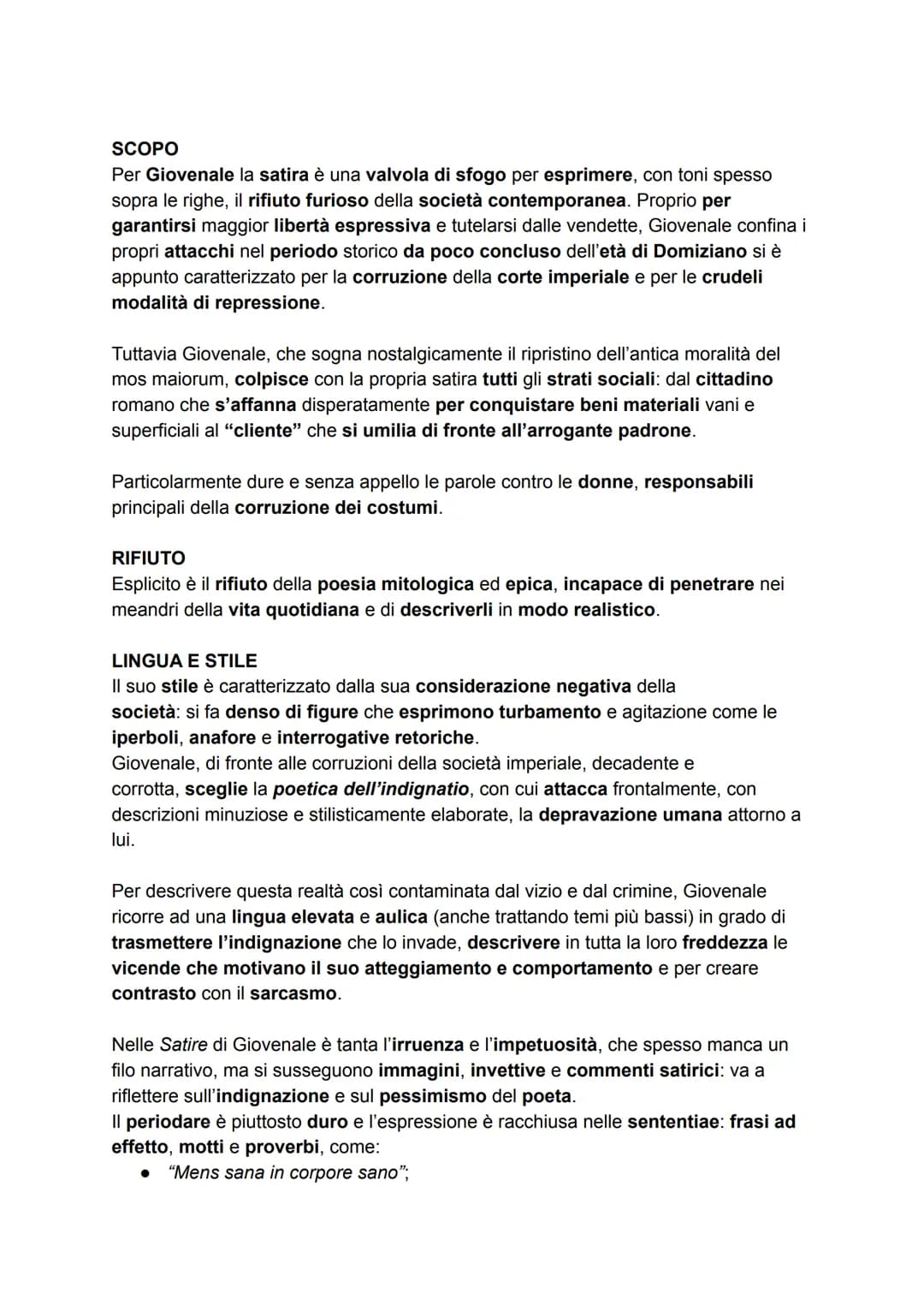 GIOVENALE
VITA
●
●
●
●
Sono poche le informazioni che ci sono giunte su Decimo Giunio
Giovenale, ciò che conosciamo lo ricaviamo dai cenni a