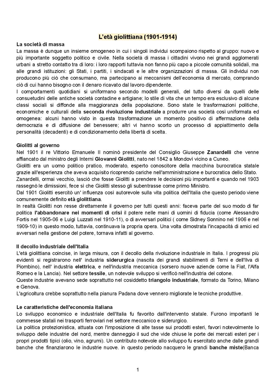 Età giolittiana 