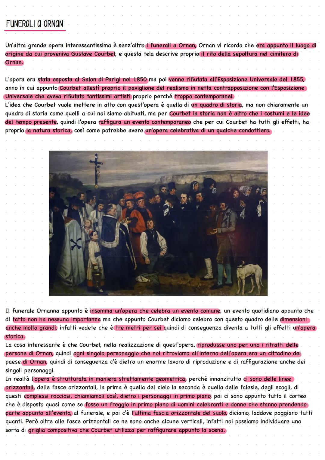 Gustave Courbet
VITO
Gustave Courbet è il più grande rappresentante del realismo francese.
Egli era nato a Ornans in Francia da genitori con