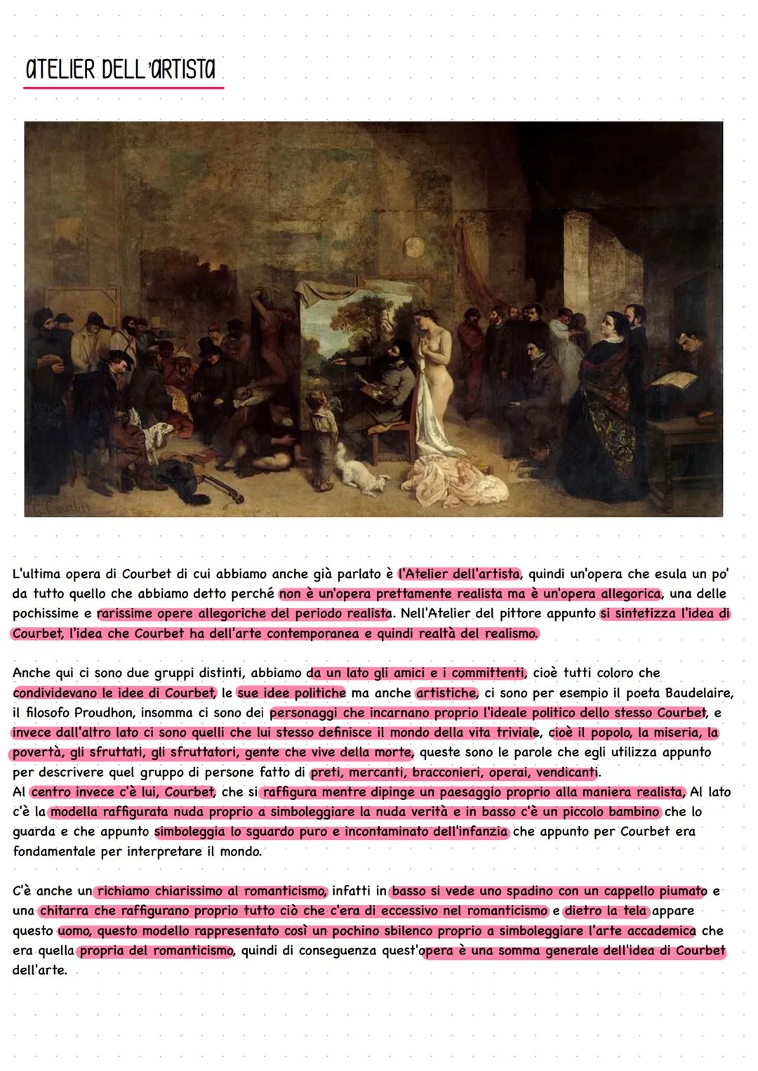 Gustave Courbet
VITO
Gustave Courbet è il più grande rappresentante del realismo francese.
Egli era nato a Ornans in Francia da genitori con
