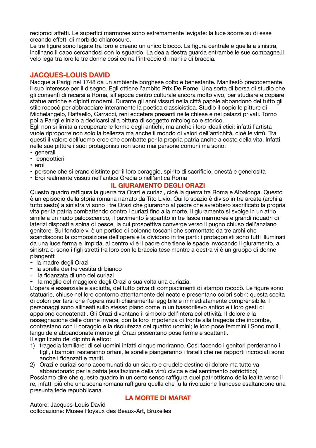 IL NEOCLASSICISMO
È iniziato verso la metà del 700 per concludersi con la fine dell'impero napoleonico nel 1815.
Questo termine indica la fe