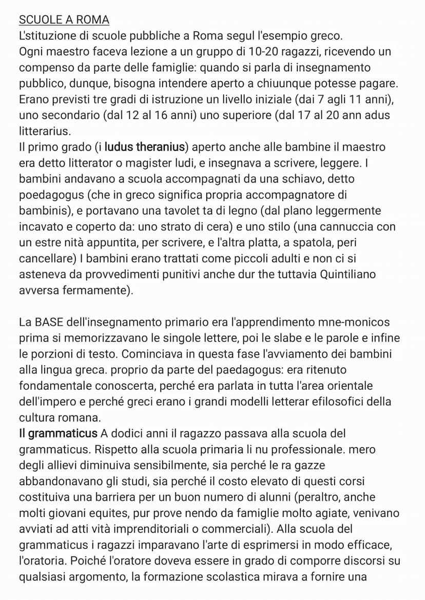 QUINTILIANO:
Quintiliano è stato un oratore romano e un maestro di retorica, il primo ad
essere stipendiato dallo stato.
Nasce nel 35 d.C. i