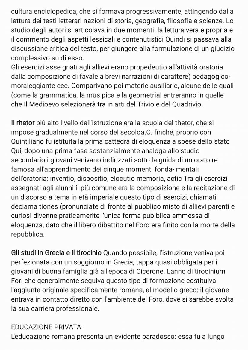 QUINTILIANO:
Quintiliano è stato un oratore romano e un maestro di retorica, il primo ad
essere stipendiato dallo stato.
Nasce nel 35 d.C. i