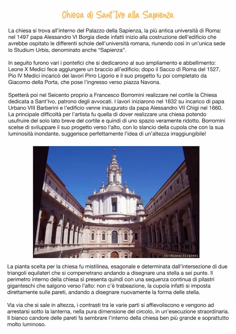 Francesco Borromini
Francesco Castelli più conosciuto come
Borromini, nacque a Bissone, sul lago di
Lugano nel 1599.
Giovanissimo si trasfer