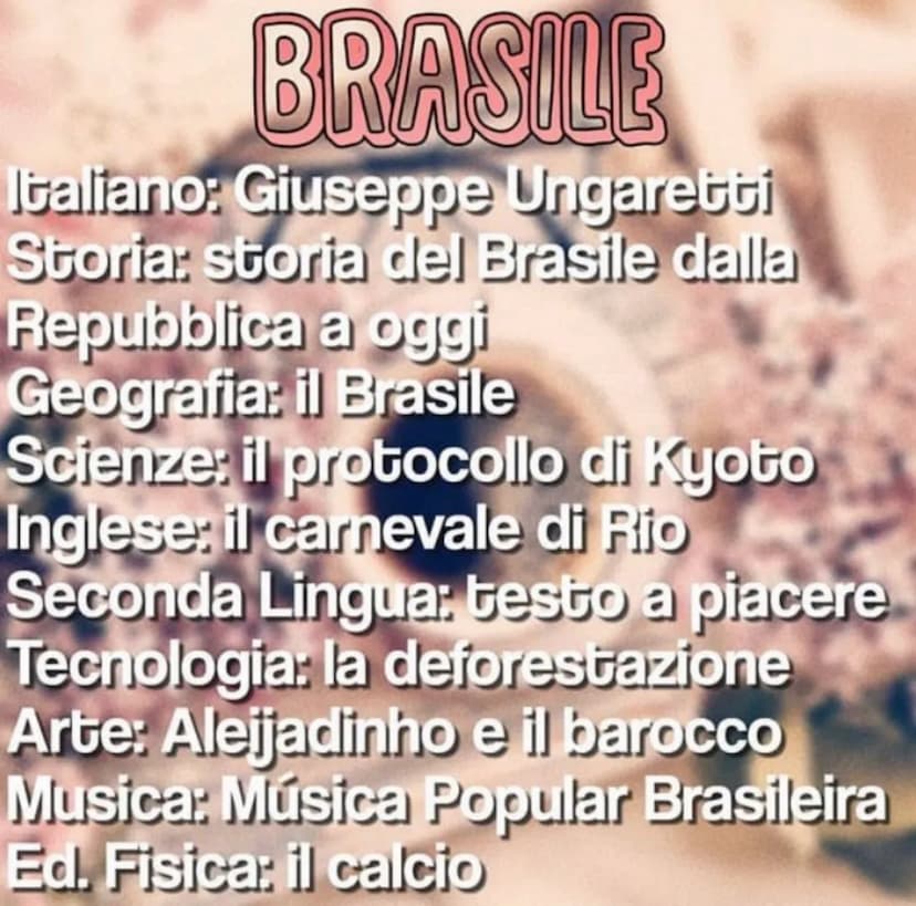 SURREALISMO
Italiano:Luigi Pirandello
Storia:La seconda guerra mondiale
Geografia:L'America
Scienze:il cervello e la psicoanalisi di Freud
I