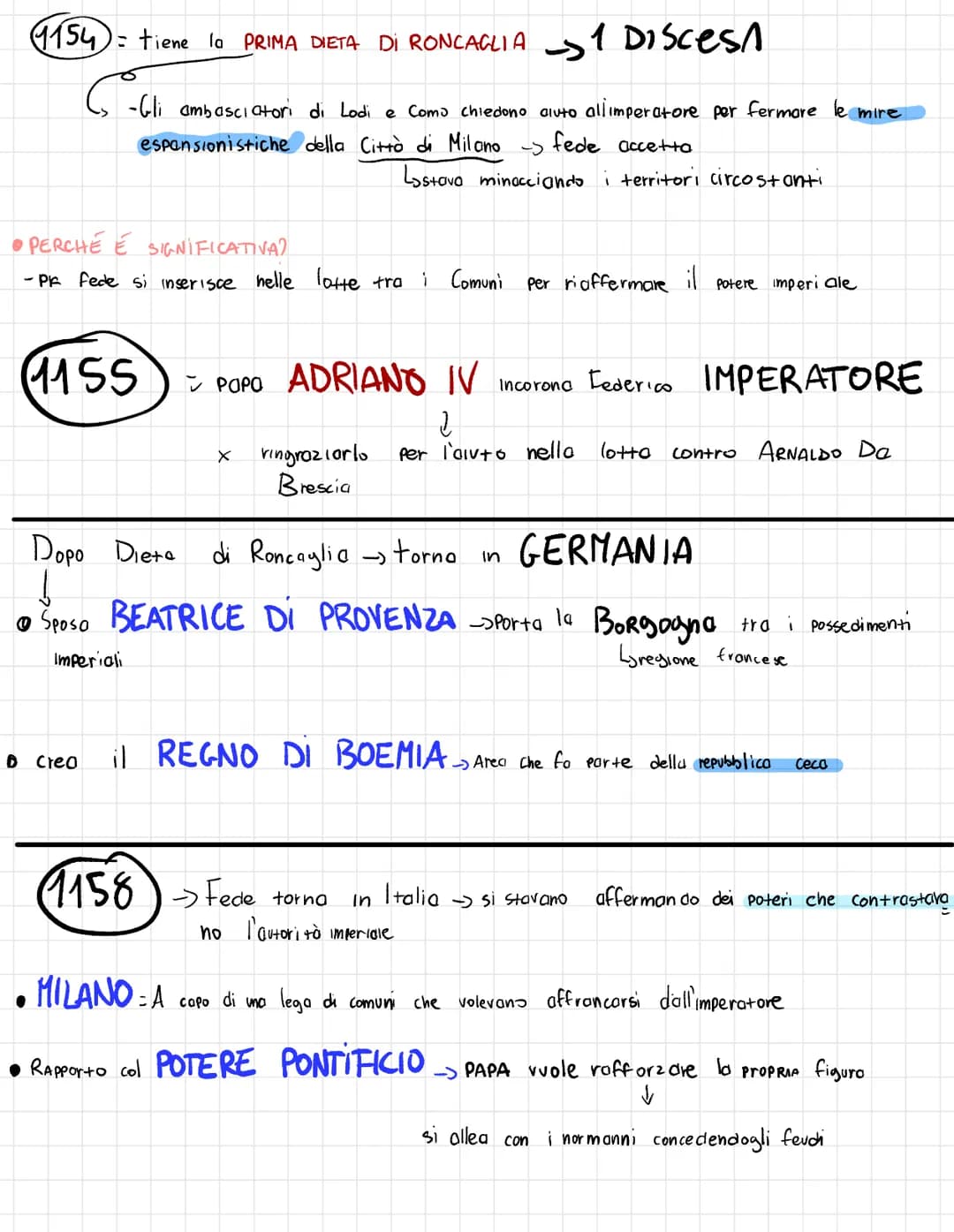  Dopo
opo morte Enrico V di Fronconia si apre questione successioni
Germania →imperatore eletto dai principi elettori
CASATA DI SVEVIA
I
GH