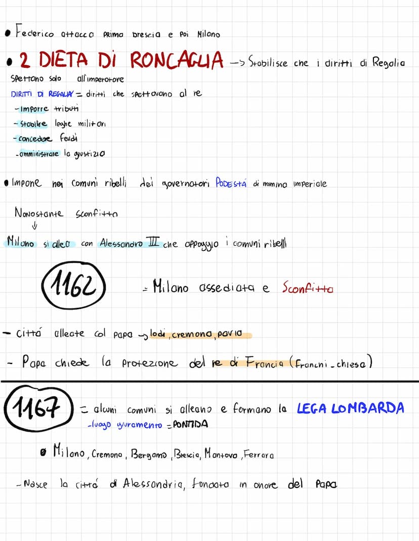   Dopo
opo morte Enrico V di Fronconia si apre questione successioni
Germania →imperatore eletto dai principi elettori
CASATA DI SVEVIA
I
GH