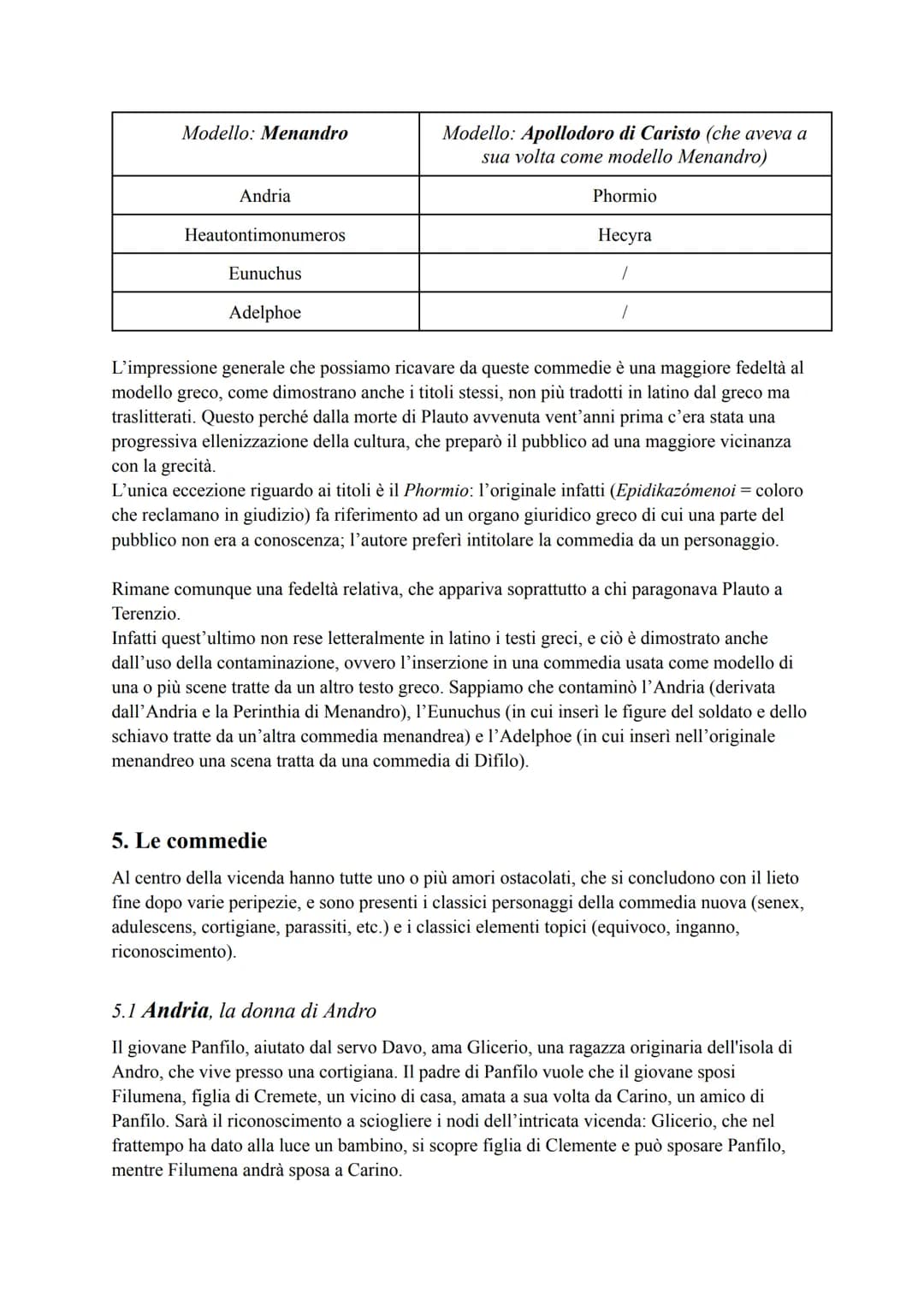 Terenzio
1. La vita di un liberto vicino agli ambienti filoellenici
È il primo poeta della letteratura latina ad avere una biografia antica,