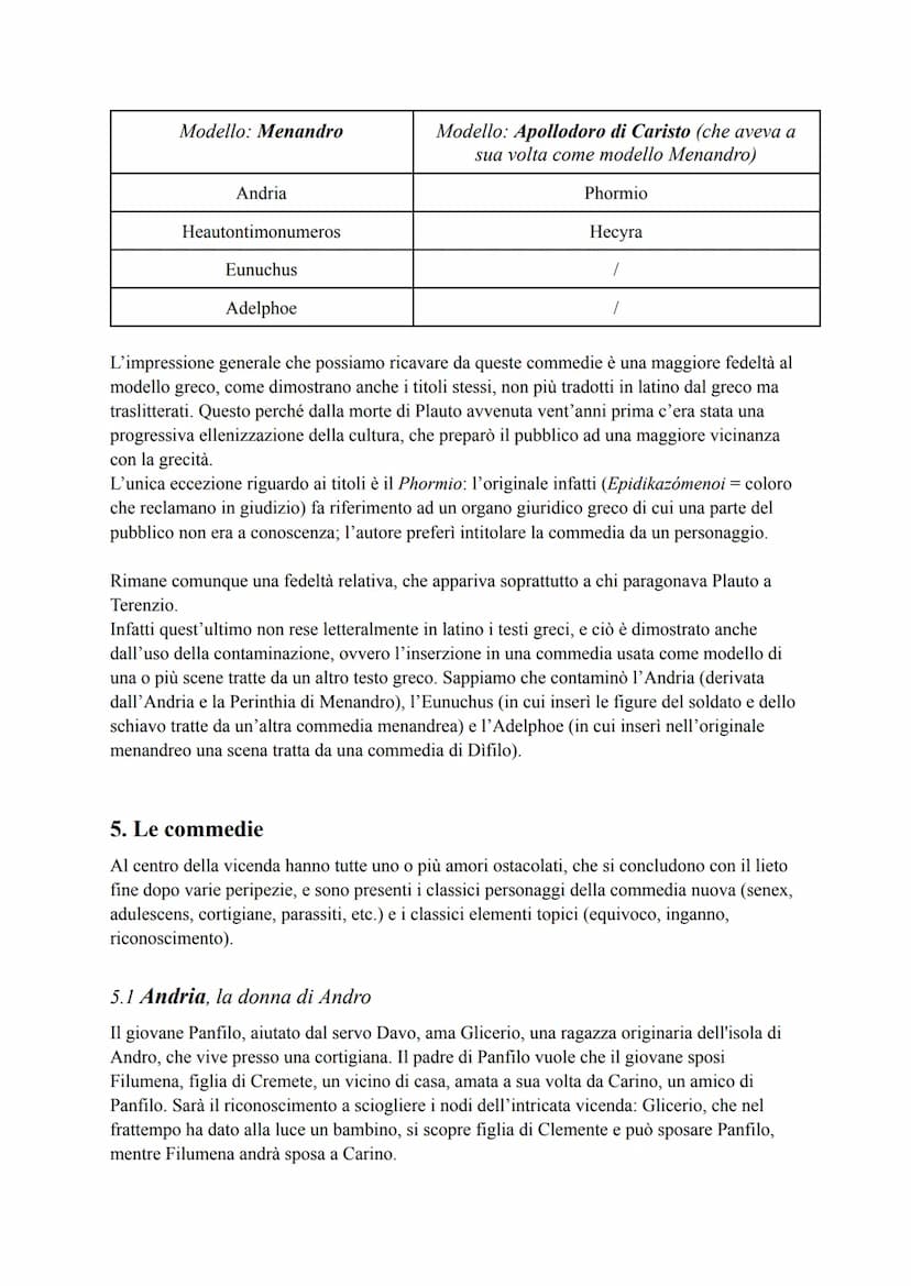Terenzio
1. La vita di un liberto vicino agli ambienti filoellenici
È il primo poeta della letteratura latina ad avere una biografia antica,