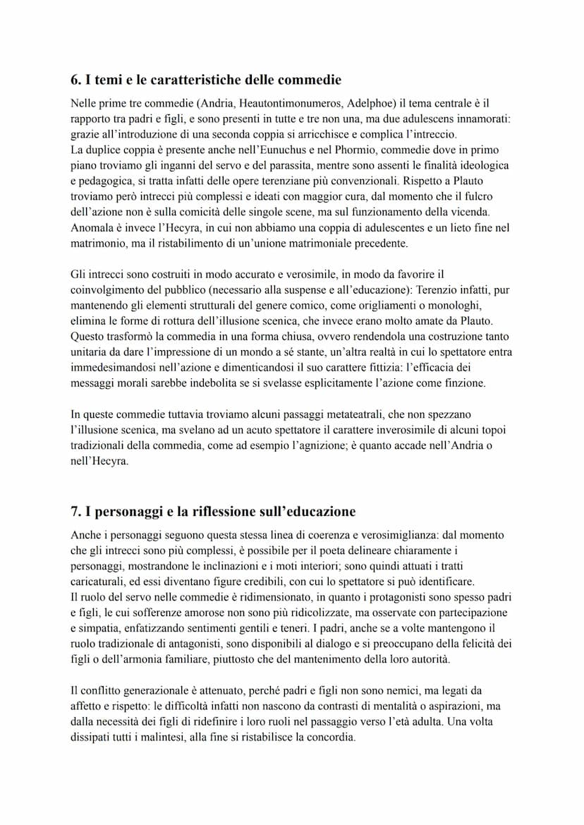 Terenzio
1. La vita di un liberto vicino agli ambienti filoellenici
È il primo poeta della letteratura latina ad avere una biografia antica,