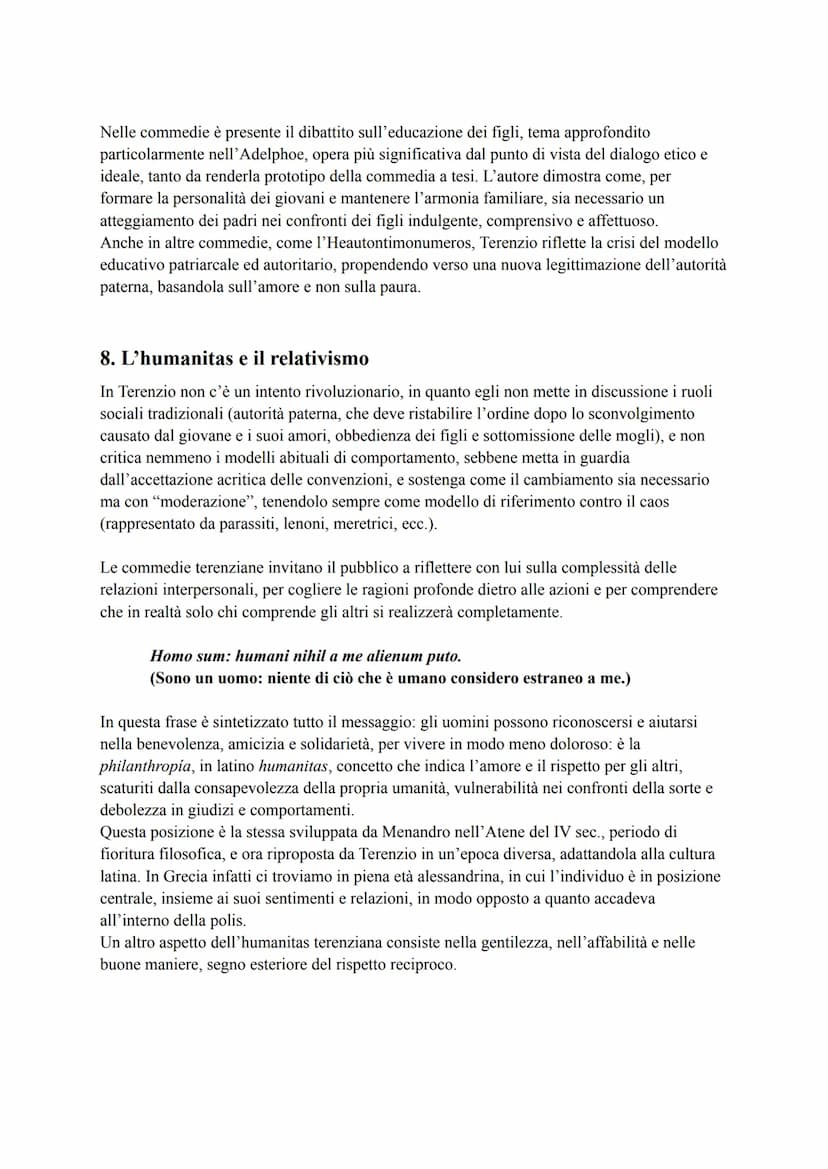 Terenzio
1. La vita di un liberto vicino agli ambienti filoellenici
È il primo poeta della letteratura latina ad avere una biografia antica,