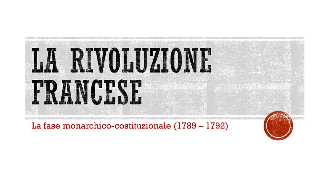 La Rivoluzione francese 