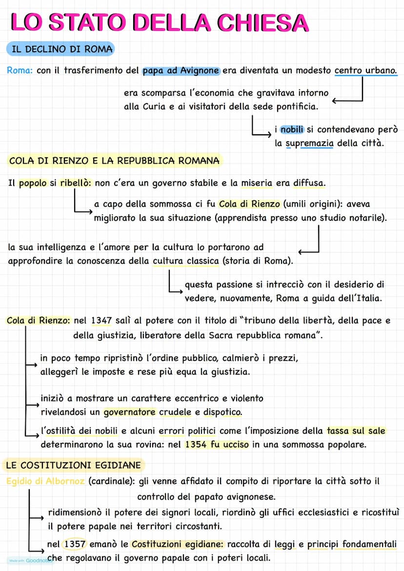 L'ITALIA DELLE
SIGNORIE
DAL COMUNE ALLA SIGNORIA
CRISI DEL PAPATO E DEI COMUNI IN ITALIA
Papato e comuni: hanno ostacolato i tentativi dell'