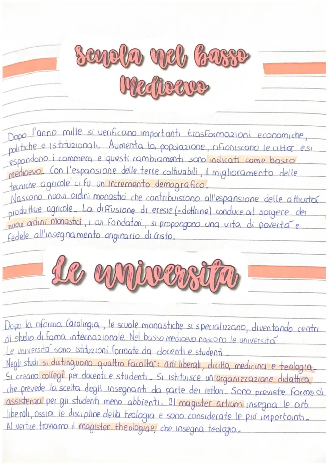 Senela nel basse
Medioevo
l'anno mille si verificano importanti trasformazioni economiche,
Dopo
e istituzionali. Aumenta la popolazione, rif