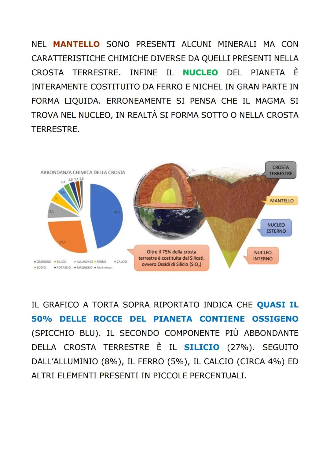 # I MINERALI

➤ CHE COSA SONO I MINERALI?

➤ QUAL È LA STRUTTURA DEI MINERALI?

➤ COME SI CLASSIFICANO I MINERALI?

➤ COME SI FORMANO I MINE