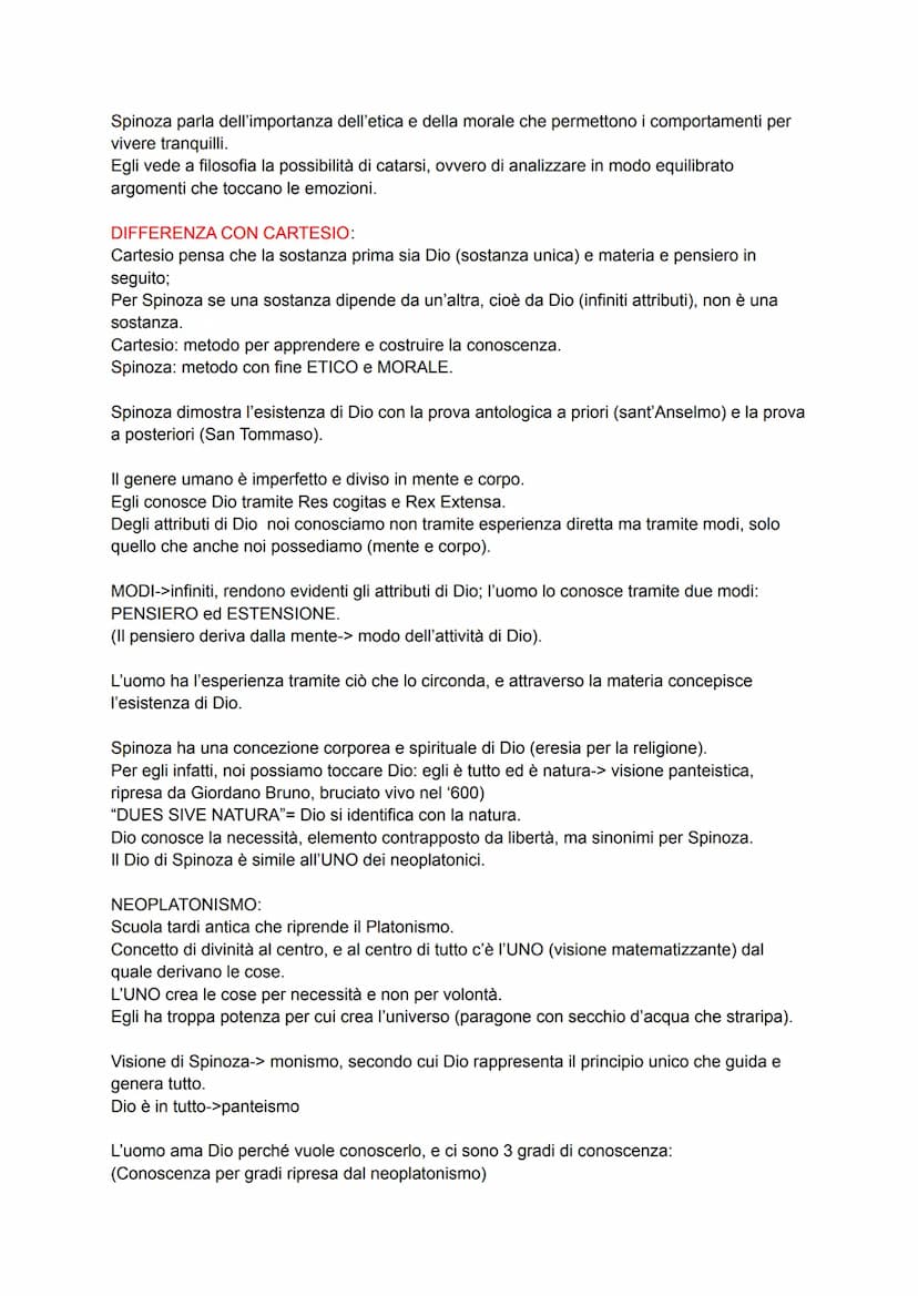 DOPO CARTESIO:
Cartesiani: sono nazionalisti (come Spinoza) seguono la già di Cartesio ma non condividono
tutto.
Anticartesiani: occasionali