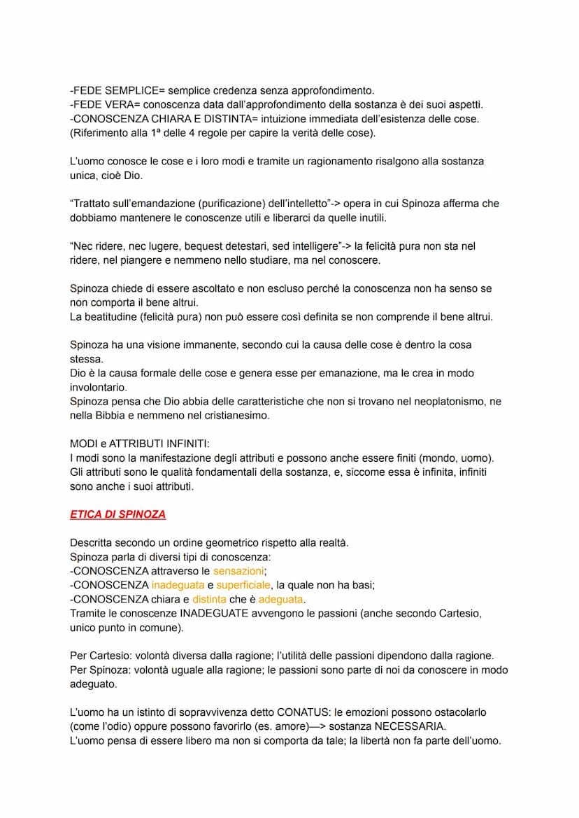 DOPO CARTESIO:
Cartesiani: sono nazionalisti (come Spinoza) seguono la già di Cartesio ma non condividono
tutto.
Anticartesiani: occasionali