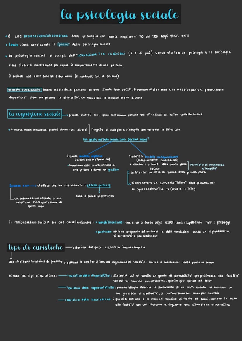 le attribuzioni -> processo con il quale si interpretano gli eventi (nostri/di altri), individuando
le possibili cause
Secondo Heider il pro