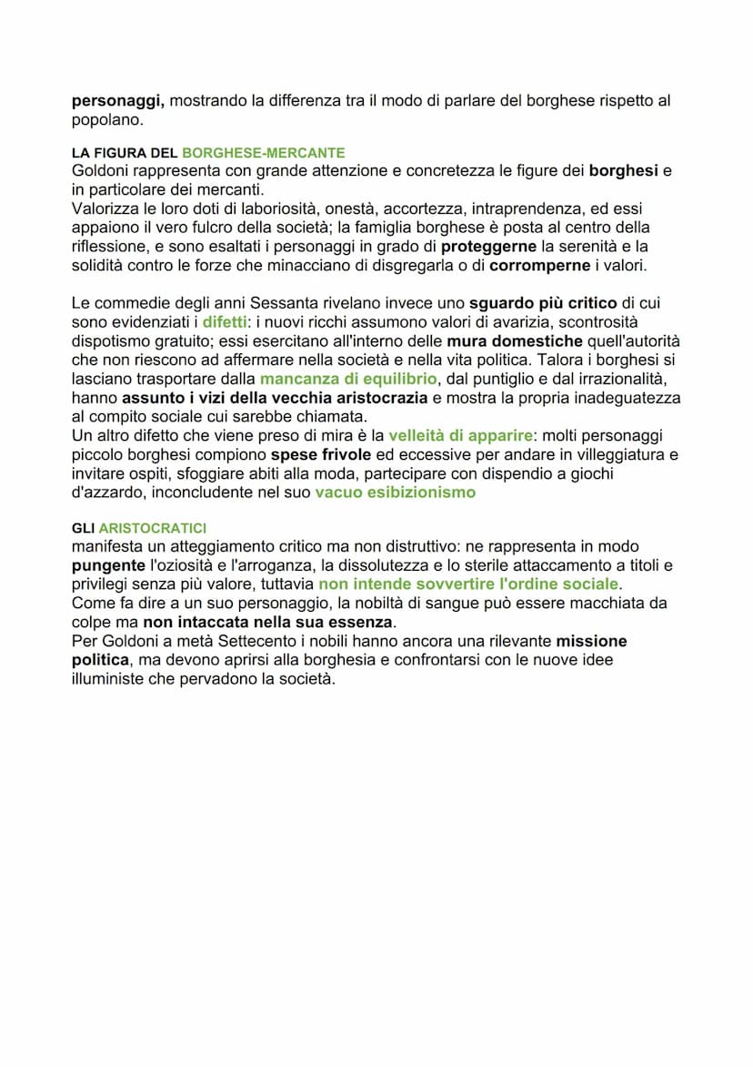 GOLDONI
L'AMBIENTE VENEZIANO:
Nel corso del XVIII secolo Venezia perde progressivamente importanza nella
politica internazionale: dopo una p