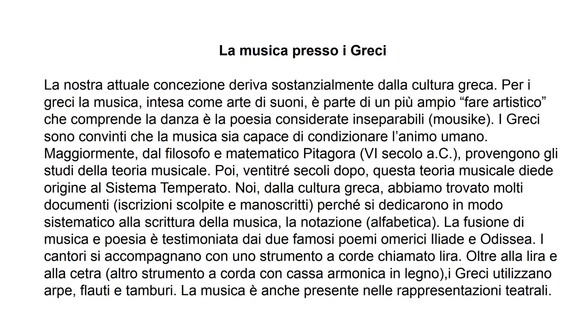 # La musica nell’ antichità # Prima della musica

Prima non c'erano i dischi, YouTube, la batteria ... però, la musica fu comunque
inventata