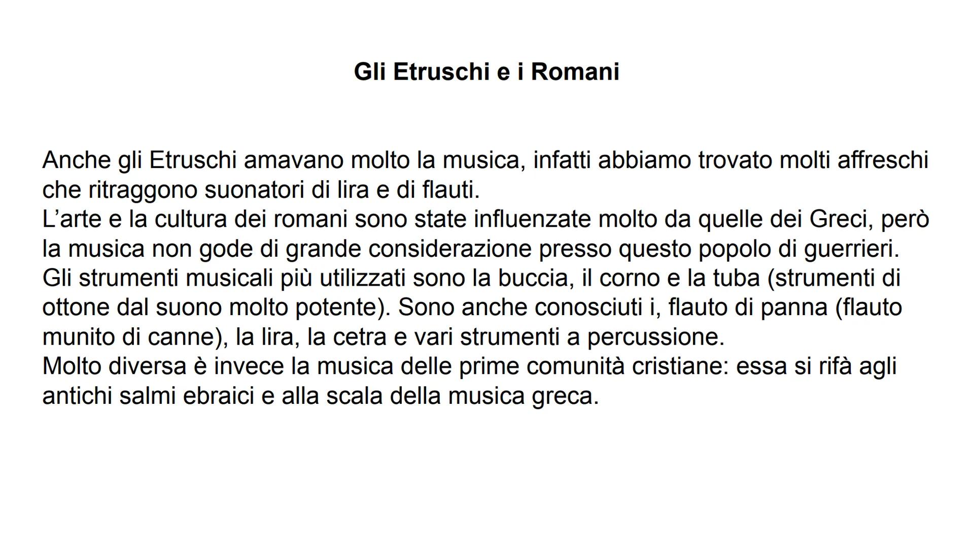 # La musica nell’ antichità # Prima della musica

Prima non c'erano i dischi, YouTube, la batteria ... però, la musica fu comunque
inventata
