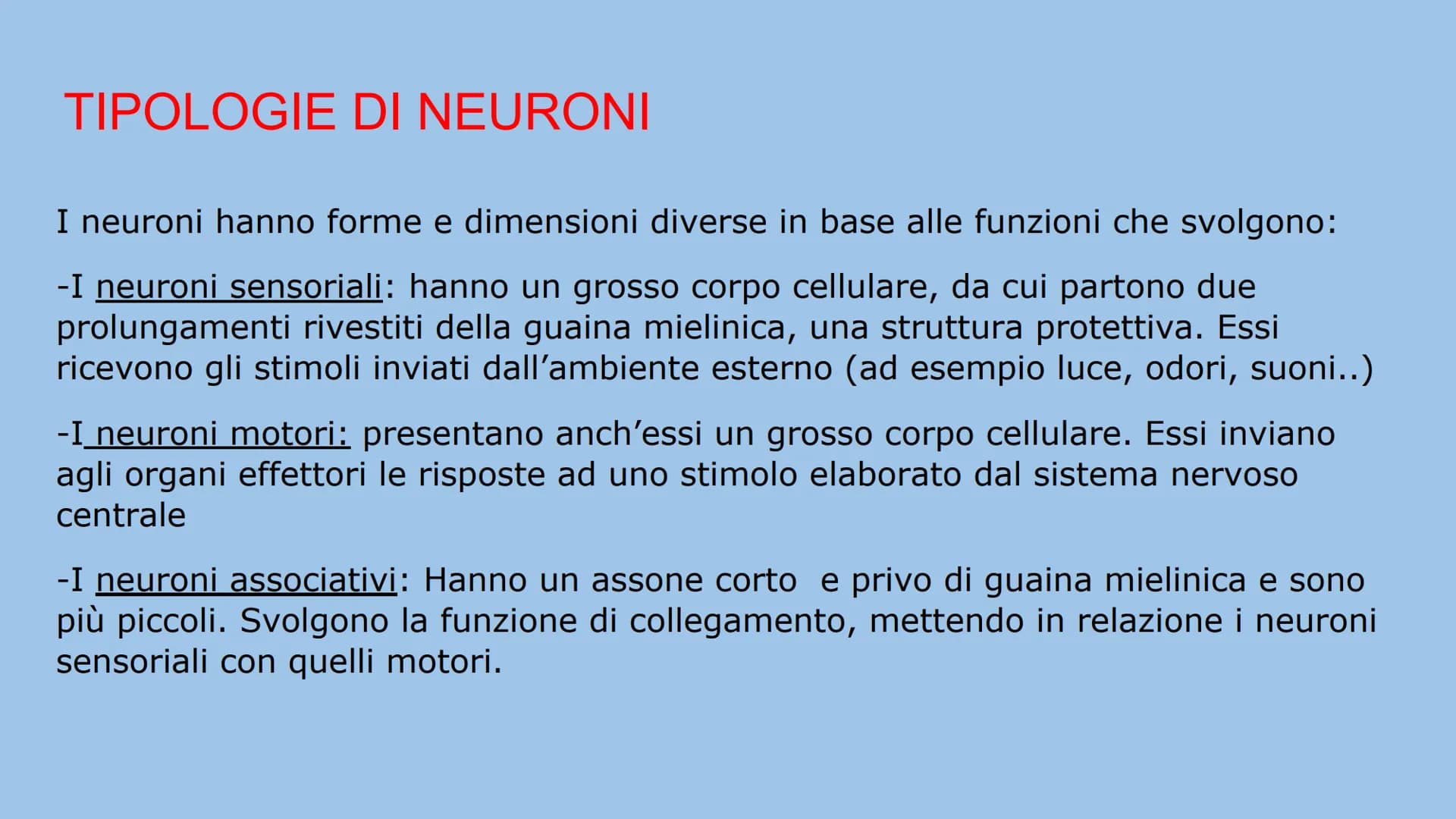IL SISTEMA NERVOSO
Natalia Mele
3D Che cos'è?
Il sistema nervoso è il centro di comando e centro di comunicazione
dell'organismo. E' distint