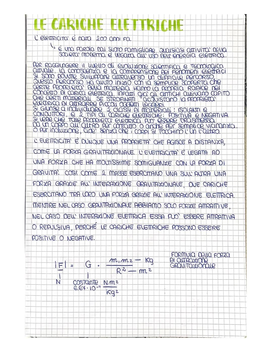 LE CARICHE ELETTRICHE
CeleaRiCiTa è nata 200 anni fa.
4₂
e una parola DOI SUONO FamigliaRe. Qualsiasi attività della
Sociera mopema e legata