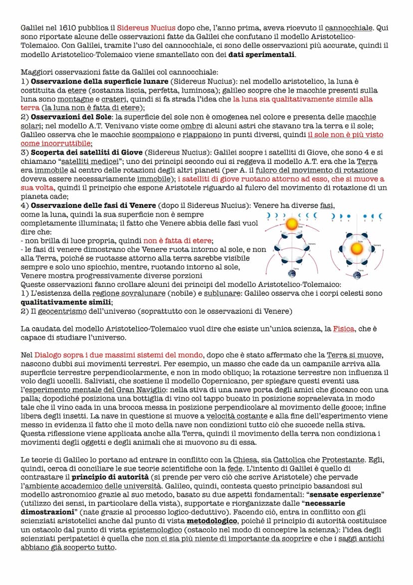 Rivoluzione scientifica
La rivoluzione scientifica si sviluppa tra la metà del XVI e il XVII sec.: inizia nel 1543, anno in cui
Copernico pu