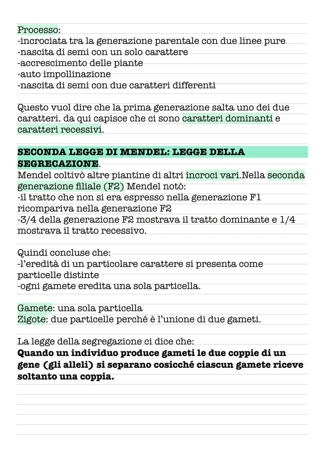 LA GENETICA
GREGOR MENDEL E LA GENETICA DELL'OTTOCENTO
Le prime teorie sulla genetica nascono nell'ottocento. Una delle più
importanti è la 
