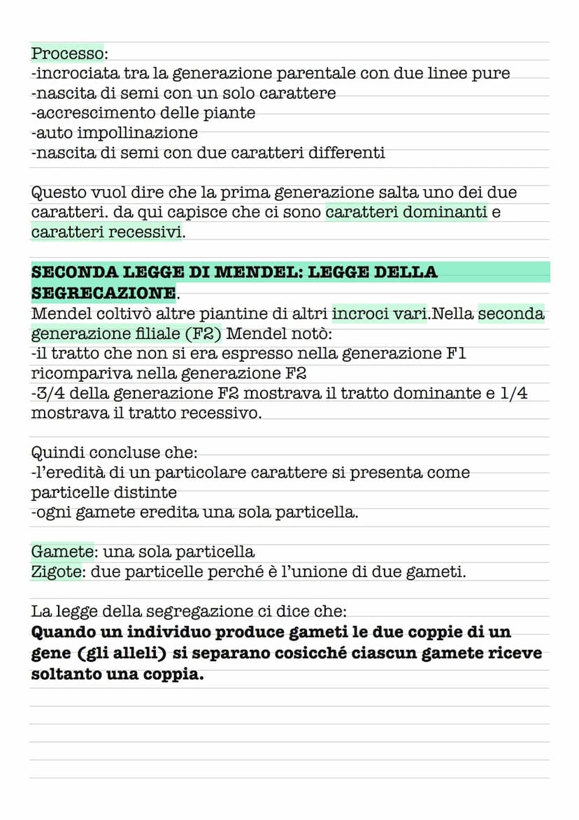 LA GENETICA
GREGOR MENDEL E LA GENETICA DELL'OTTOCENTO
Le prime teorie sulla genetica nascono nell'ottocento. Una delle più
importanti è la 