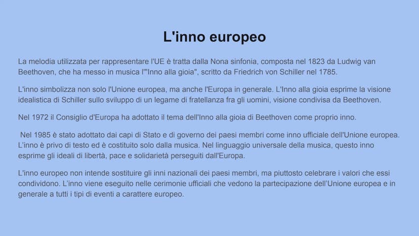 UNIONE EUROPEA "Manifesto di
Ventotene" scritto
dagli italiani
Altiero Spinelli ed
Ernesto Rossi nel
carcere quale
documento per
l'unità eur