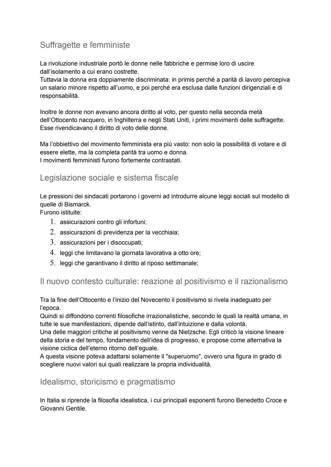 La società di massa
La società di massa è caratterizzata da una diffusione di massa dei prodotti di
consumo, disponibili illimitatamente. In