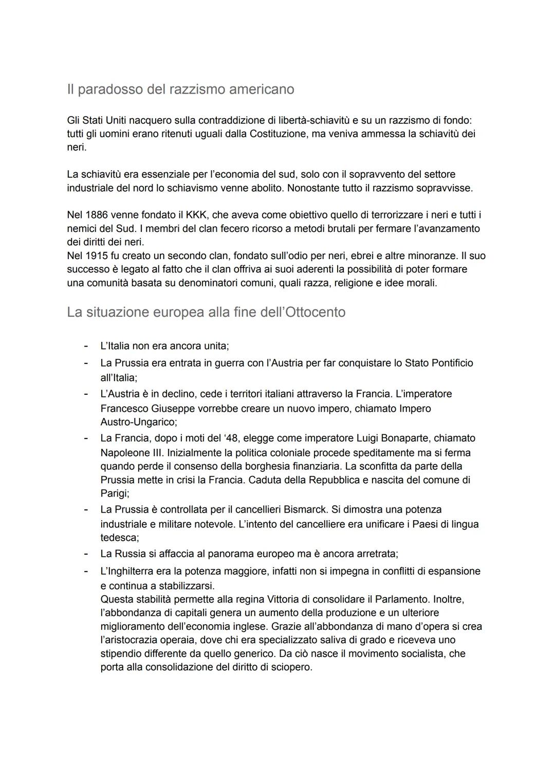 La società di massa
La società di massa è caratterizzata da una diffusione di massa dei prodotti di
consumo, disponibili illimitatamente. In