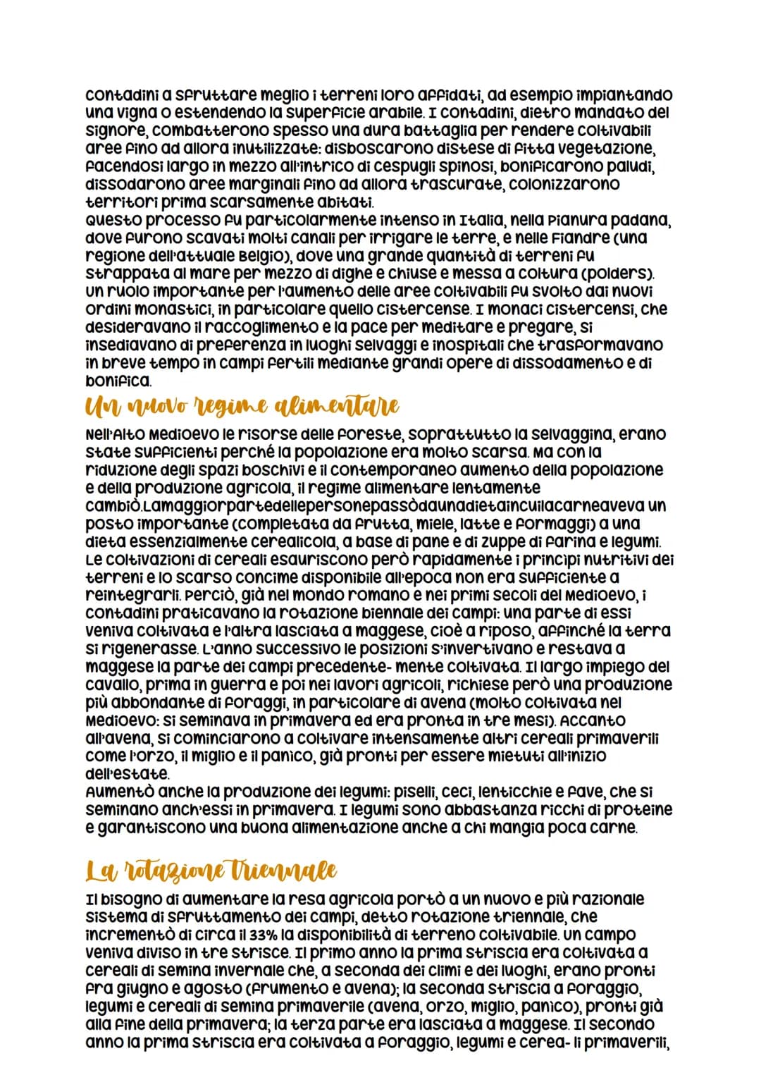 La crescita economica a partire dall'XI secolo
Il clima migliora e la popolazione cresce
Una nuova fase di ripresa
Intorno al Mille, dopo se