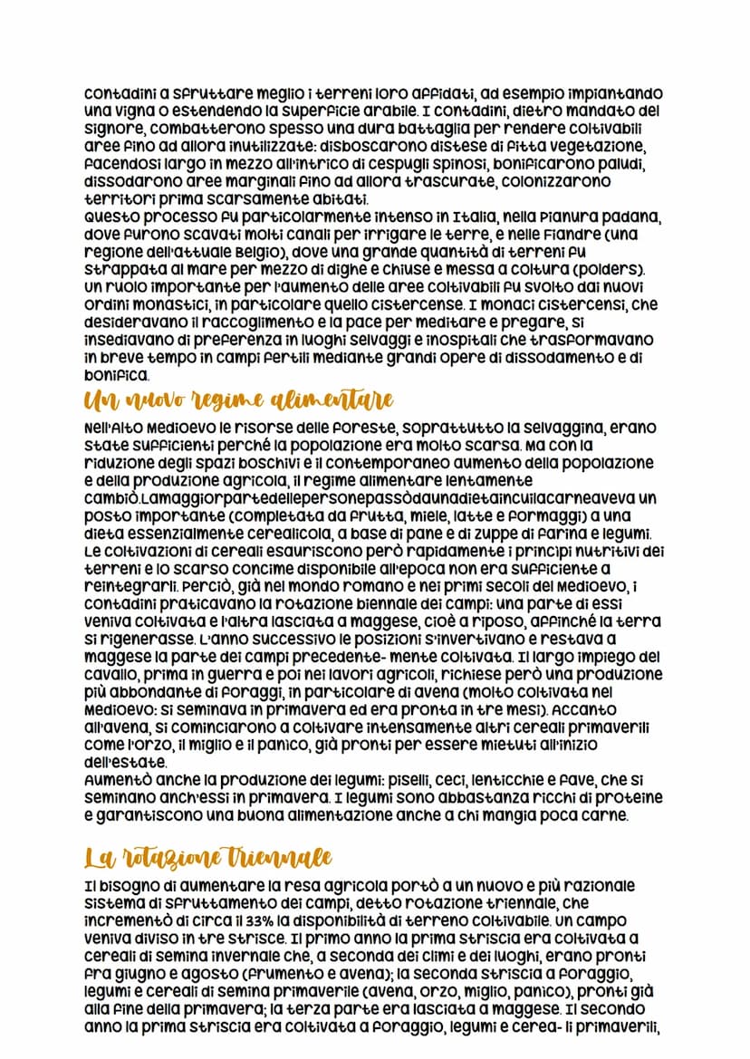 La crescita economica a partire dall'XI secolo
Il clima migliora e la popolazione cresce
Una nuova fase di ripresa
Intorno al Mille, dopo se
