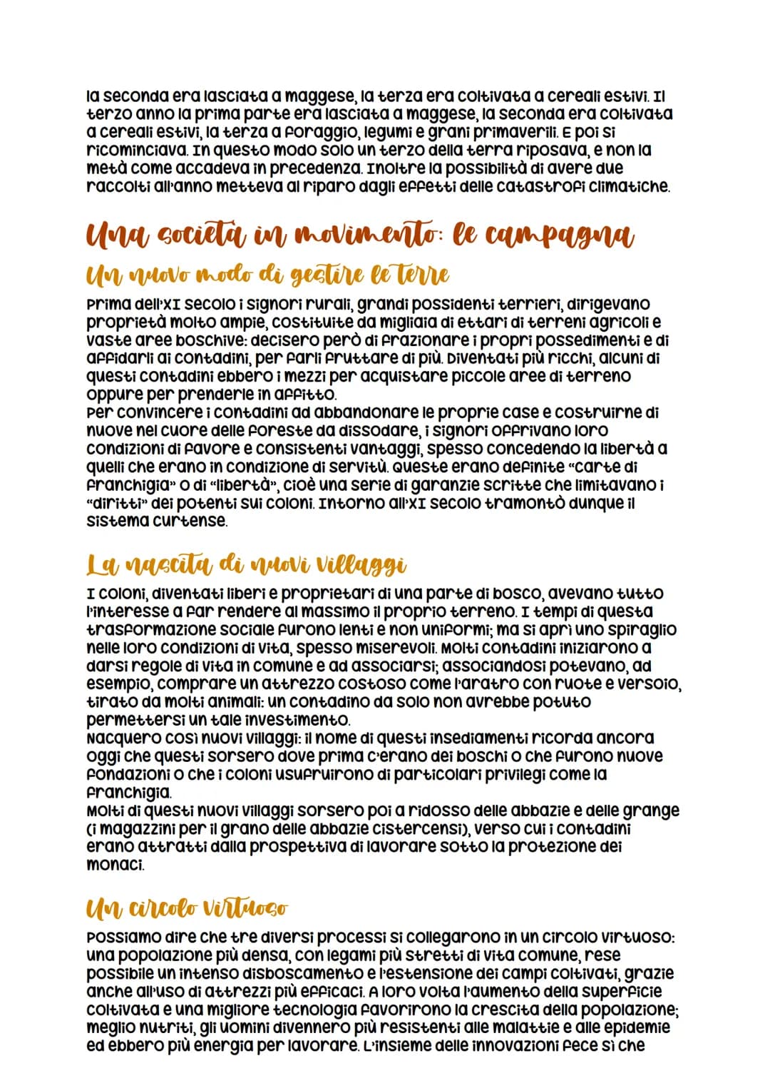 La crescita economica a partire dall'XI secolo
Il clima migliora e la popolazione cresce
Una nuova fase di ripresa
Intorno al Mille, dopo se