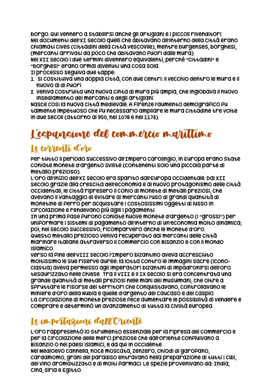 La crescita economica a partire dall'XI secolo
Il clima migliora e la popolazione cresce
Una nuova fase di ripresa
Intorno al Mille, dopo se