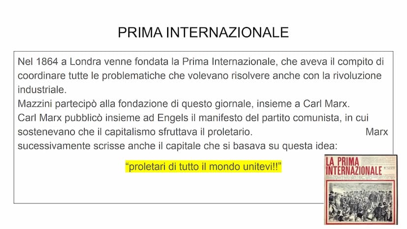 Che cos'e il Risorgimento?
È un periodo che c'è stato nel 1800.
Le idee del Risorgimento hanno portato all'unità d'Italia. UNITÀ D'ITALIA
Co