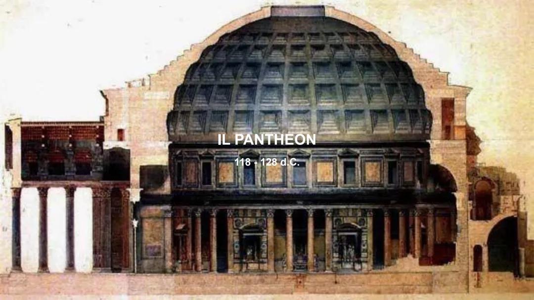 Pantheon descrizione arte 