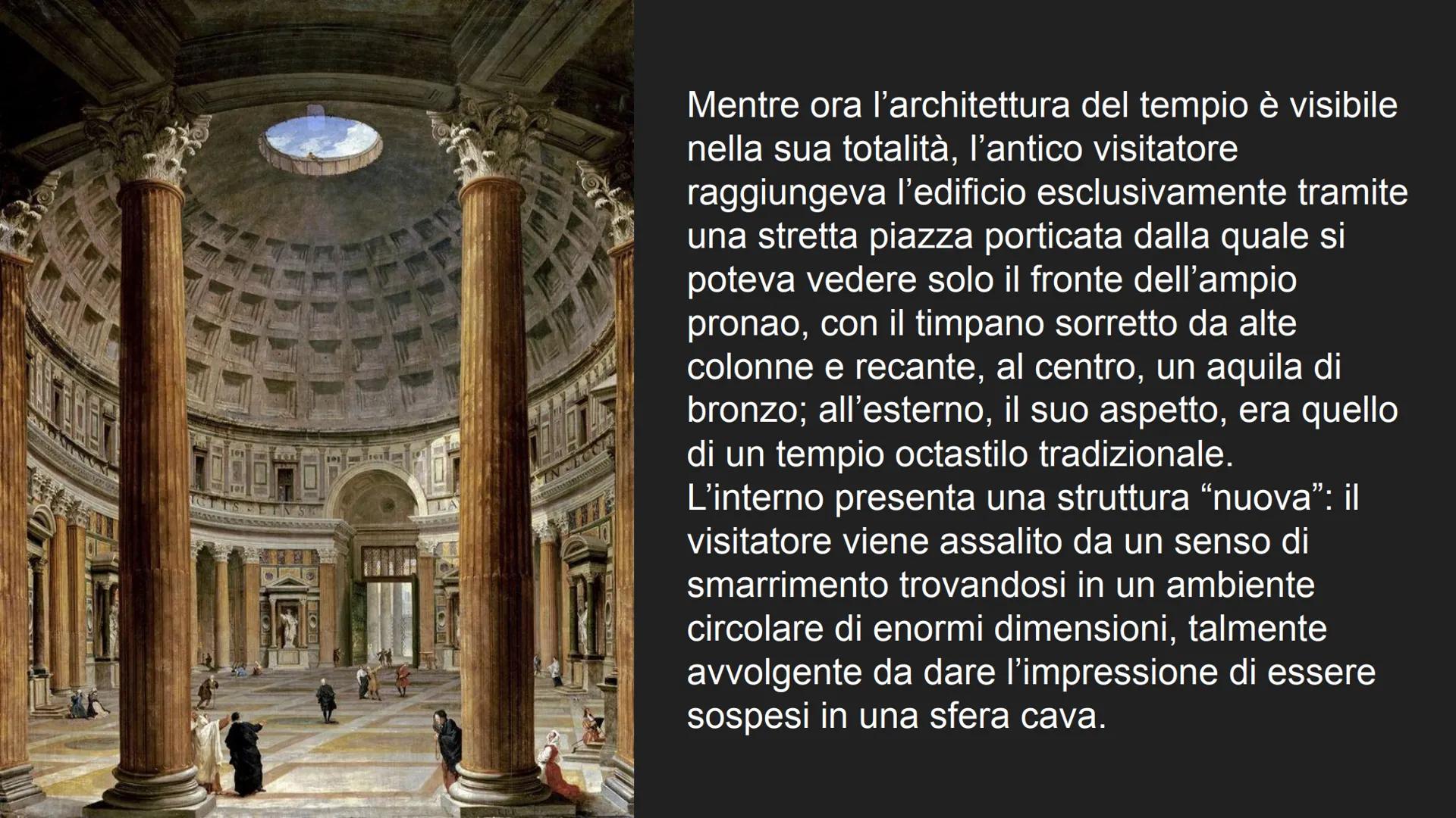 # IL PANTHEON

118 - 128 d.C. # PERIODO STORICO

II Pantheon è il più compiuto ed importante esempio di architettura templare
romana, ed è s