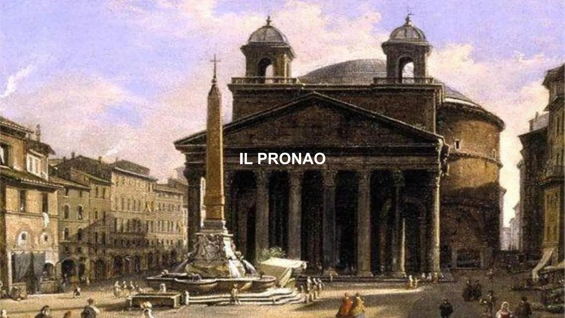 # IL PANTHEON

118 - 128 d.C. # PERIODO STORICO

II Pantheon è il più compiuto ed importante esempio di architettura templare
romana, ed è s