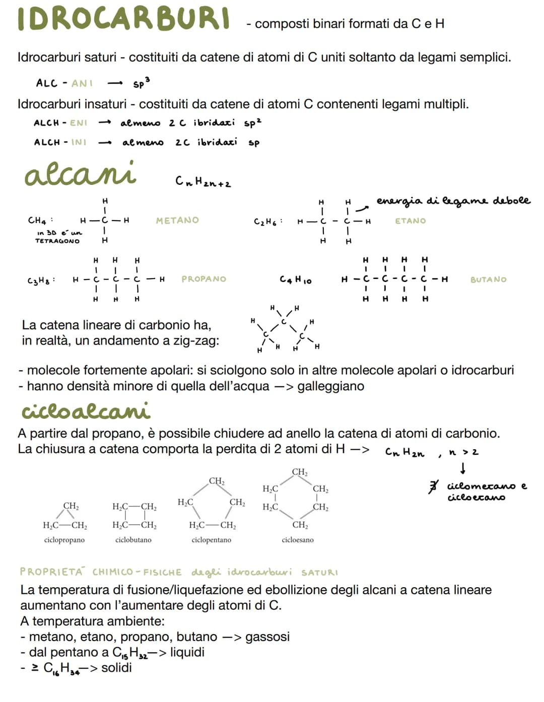 CHIMICA ORGANICA
Si occupa di indagare la composizione e l'organizzazione della materia vivente.
Tutti i componenti contenenti carbonio sono