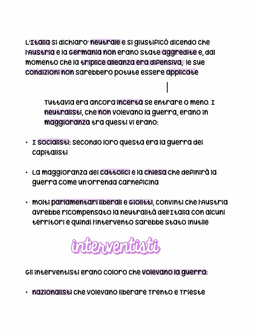 causa politica
Alla vigilia della guerra i rapporti tra gli Stati europei
erano tesi. I contrasti politici riguardavano dei territori
contes