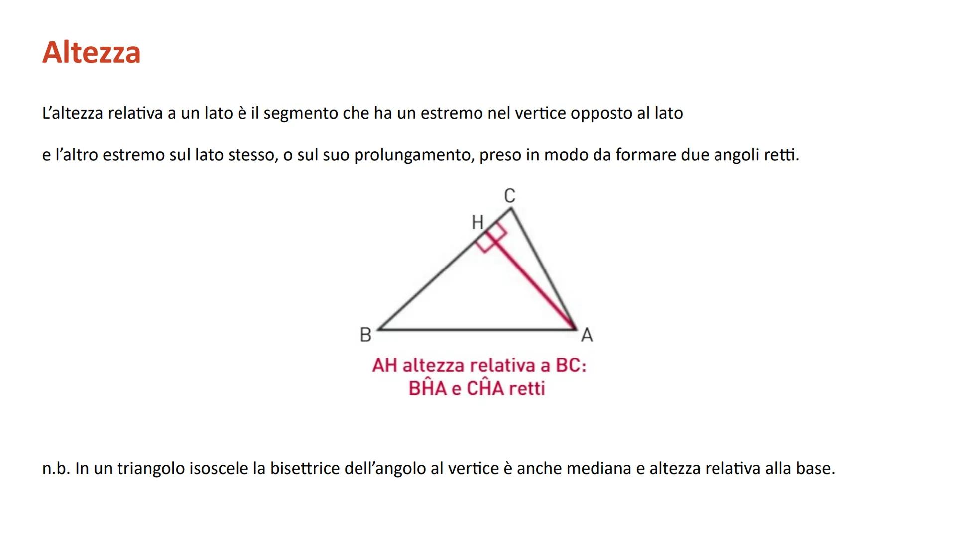 # G2 - Triangoli definizione Classificazione - Rispetto agli angoli

Rispetto agli angoli, un triangolo è:

| acutangolo se ha i tre | retta