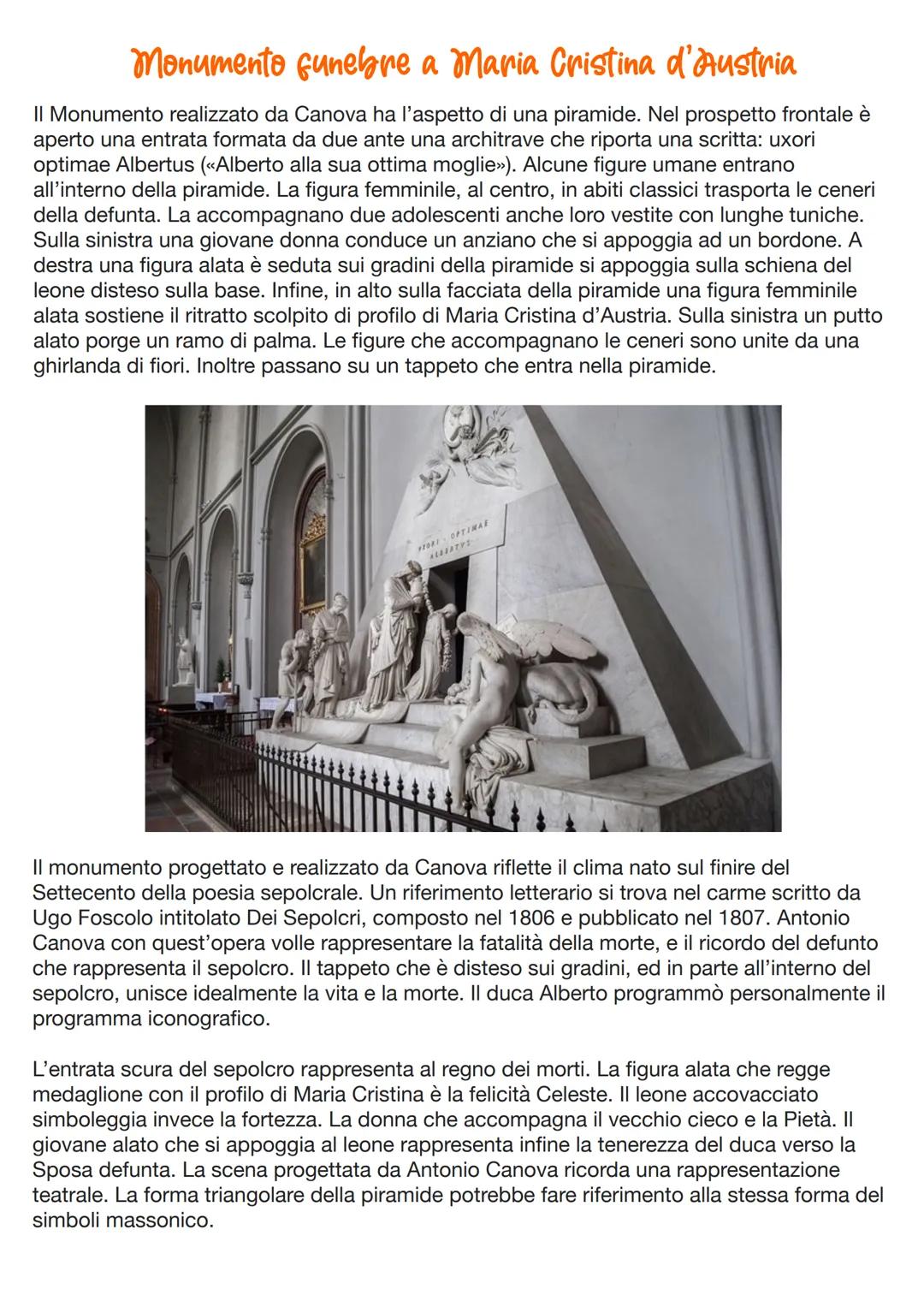 Antonio Canova
Antonio Canova nasce a Possagno, vicino a Treviso, il 1° novembre del 1757. Rimane
precocemente orfano di padre e, quando la 