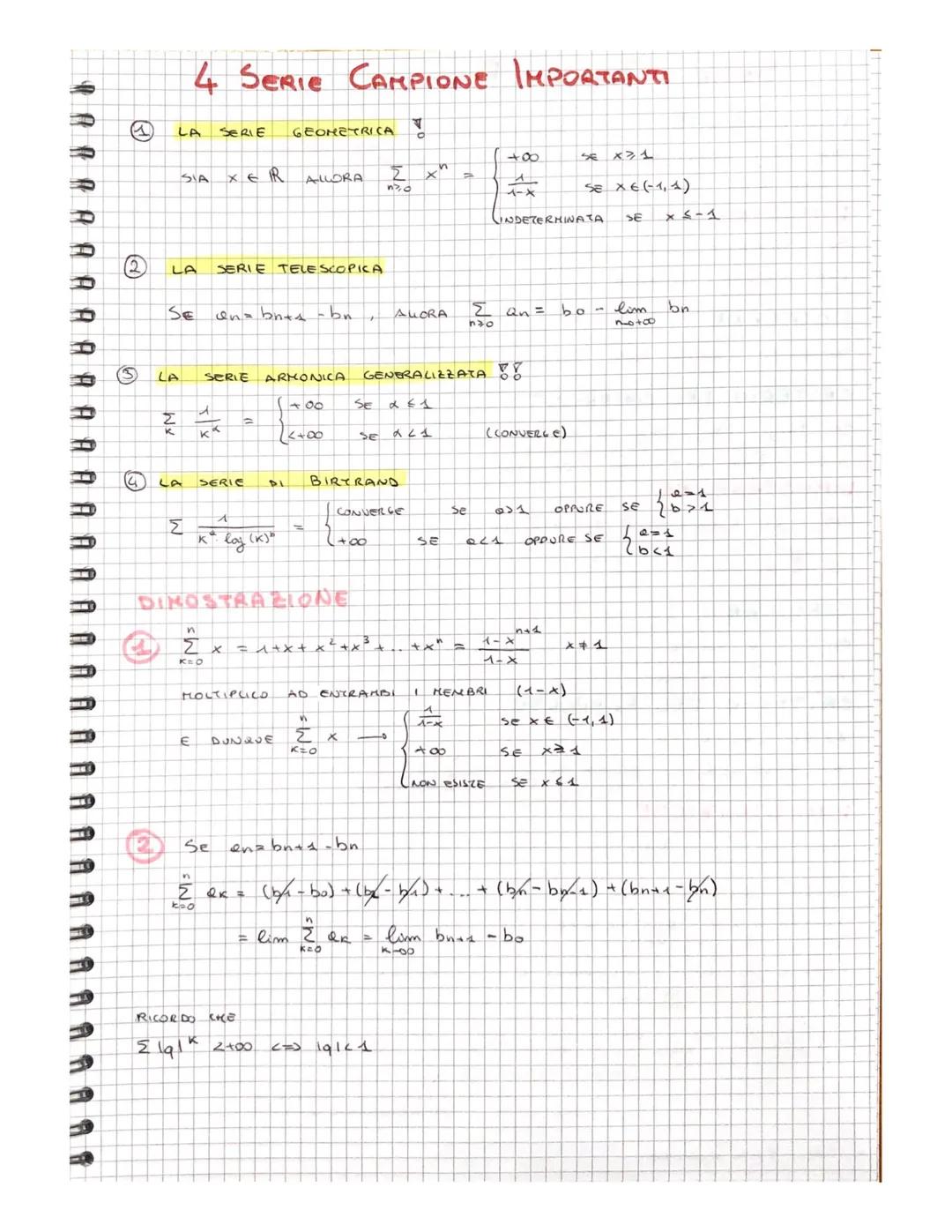 DEFINIZIONE (CONCETUALE)
SIA DATA {on} SUCCESSIONE
ALLORA
CLOE
si
SE
INDICA
3n = ₁+ ₂+.
Sn=
RK
IL
SE
SERIE (NUMERI CHE)
LA
naz
SE
DEFINIZION