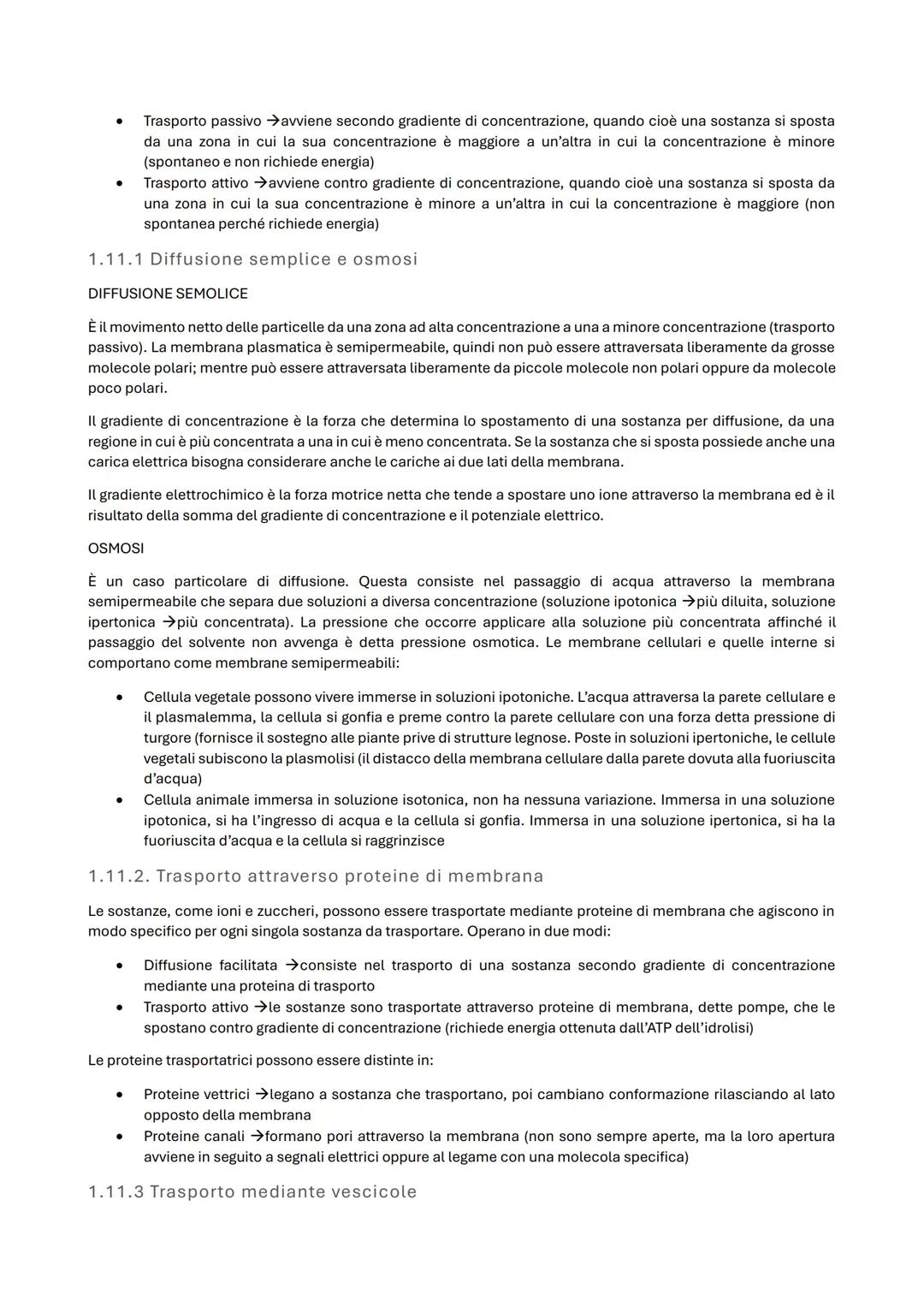 --- OCR Start ---
Biologia cellulare
1.1 Introduzione alla biologia
La biologia studia gli esseri viventi e il loro funzionamento. Un organi