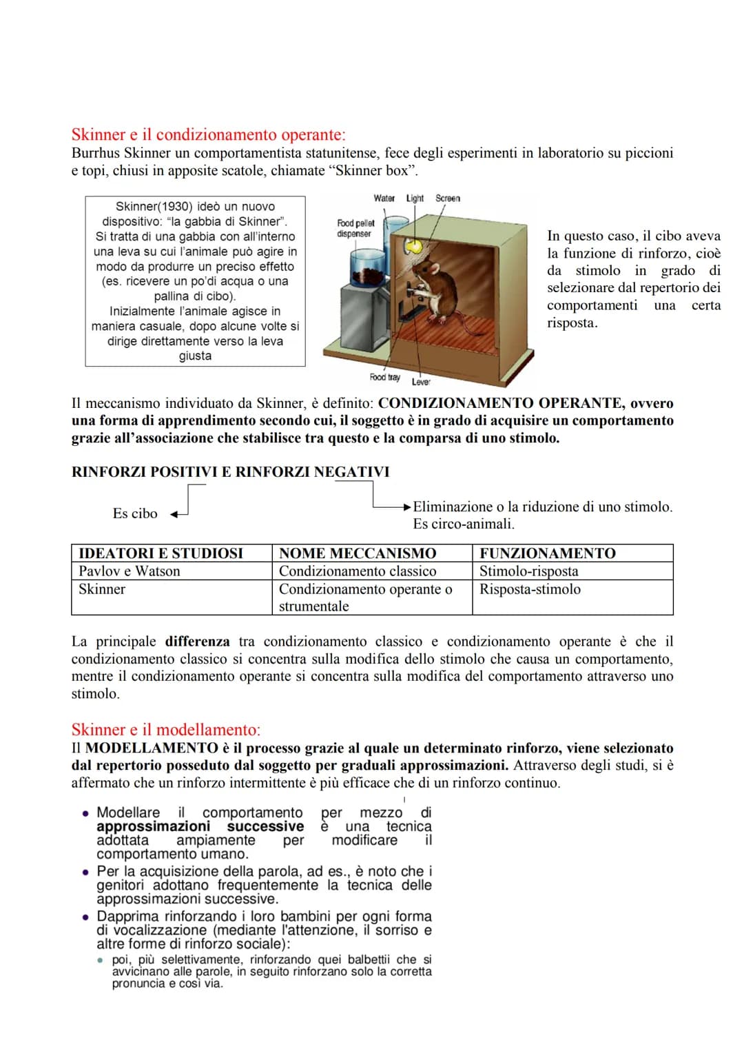 Definizione:
L'apprendimento è una modifica del nostro comportamento, basato sull'esperienza:
Non implica sempre un insegnamento.
●
●
●
Defi