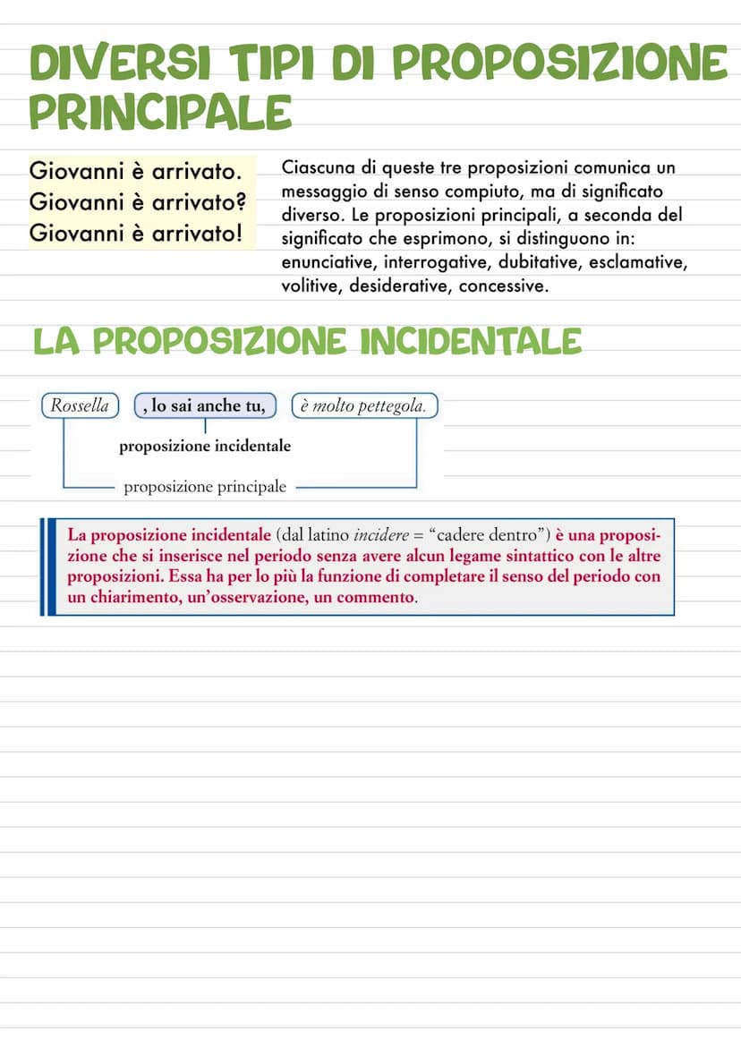 Sintassi del periodo
IL PERIODO
Gli alunni entrano in aula
Quando suona la campanella, gli alunni entrano in aula.
Quando suona la campanell