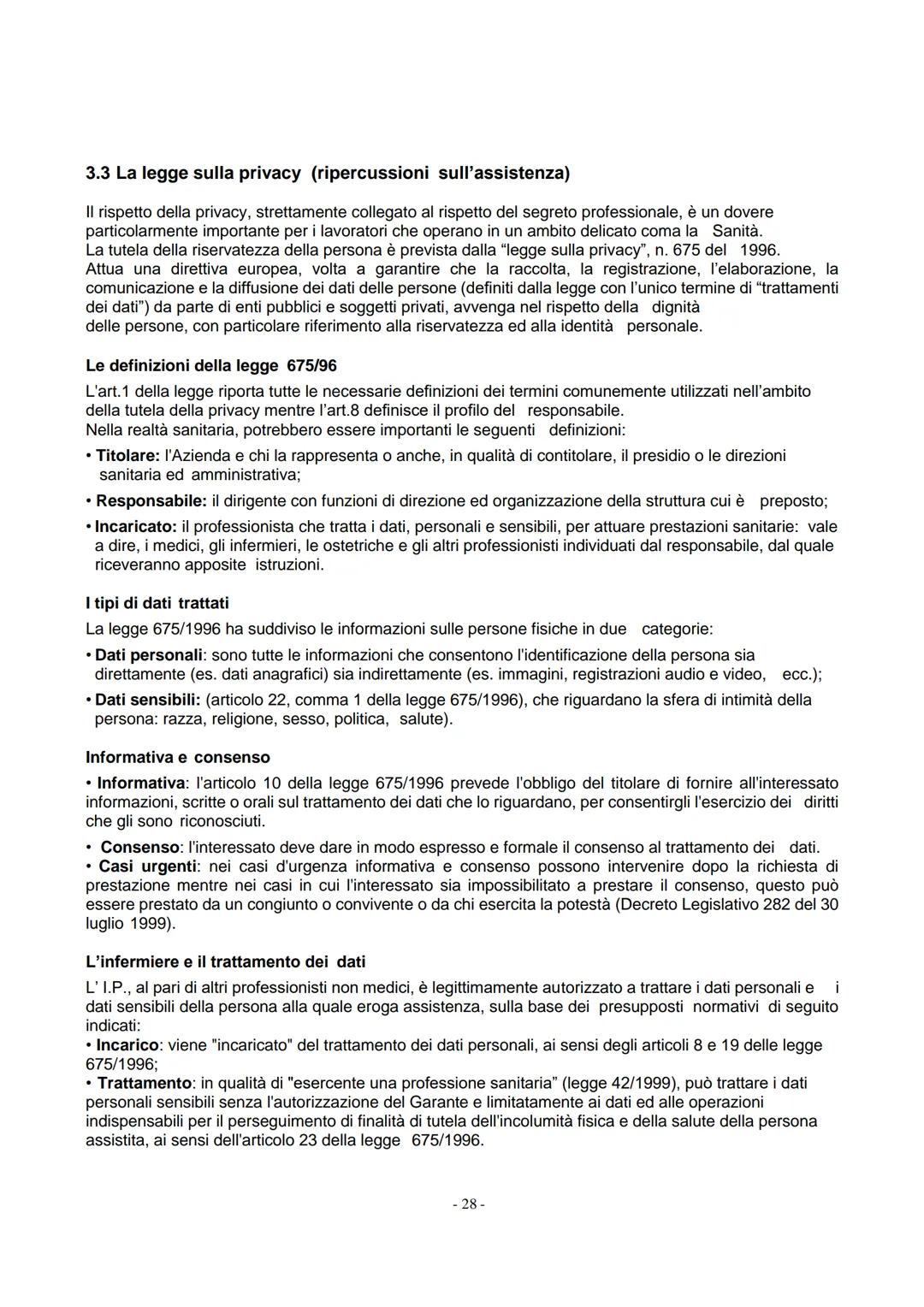 Manuale dagli appunti di
LEGISLAZIONE SANITARIA
Corso per Operatori Socio Sanitari
Dr. Agostino Scardamaglio 1. L'OPERATORE SOCIO-SANITARIO 